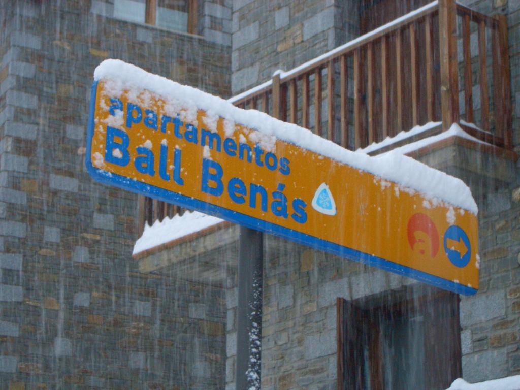 Apartamentos Ball Benas Edificio Prados De Velarta Cerler Exterior foto